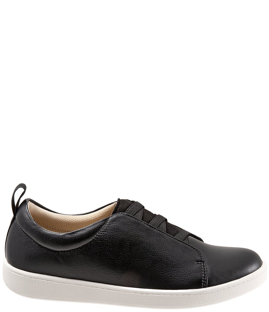 Trotters Avrille Leather Slip-On Sneakers