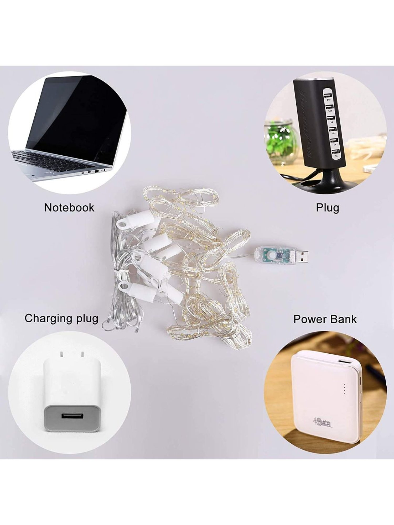 XERGY Window Curtain 300 LED 8 Lighting Modes Fairy Lights with Remote Control (Yellow)