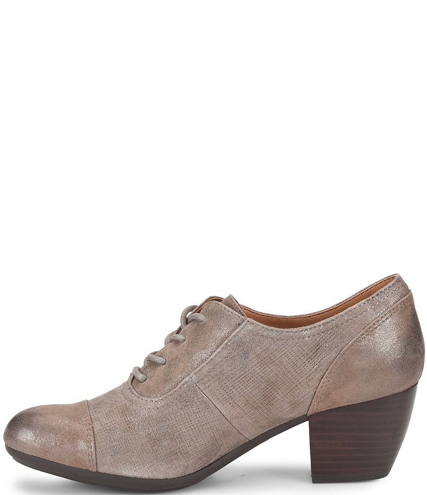 SAS Siesta Leather Wedge Oxford