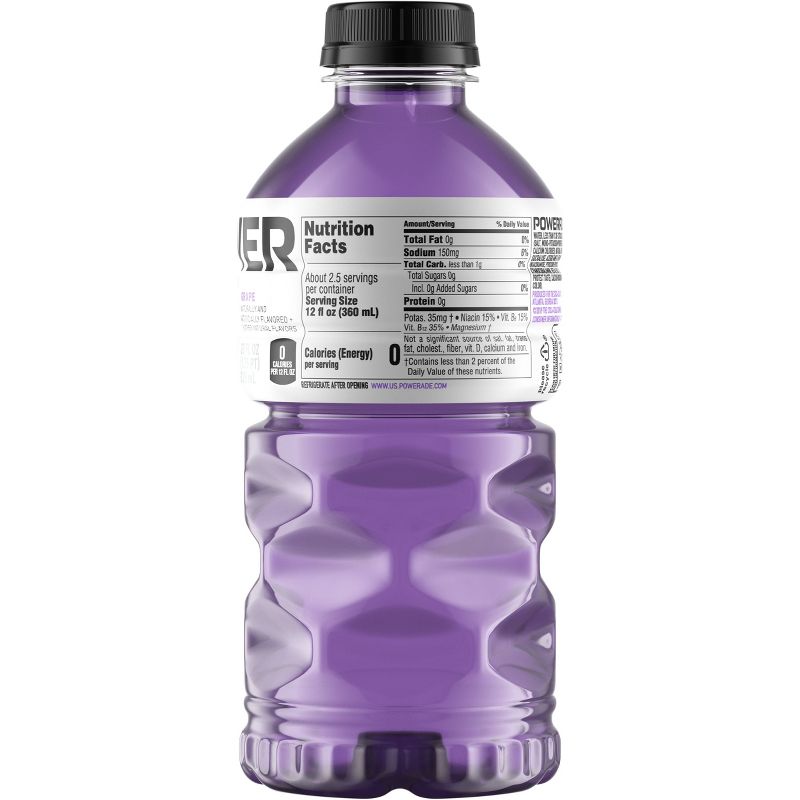 POWERADE Zero Grape Sports Drink - 28 fl oz Bottle