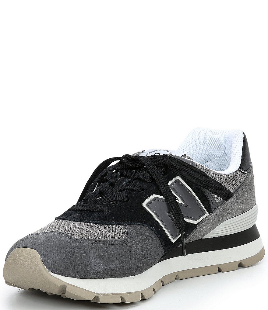 New Balance Men's 574 Suede And Mesh Lace-Up Lifestyle Shoes