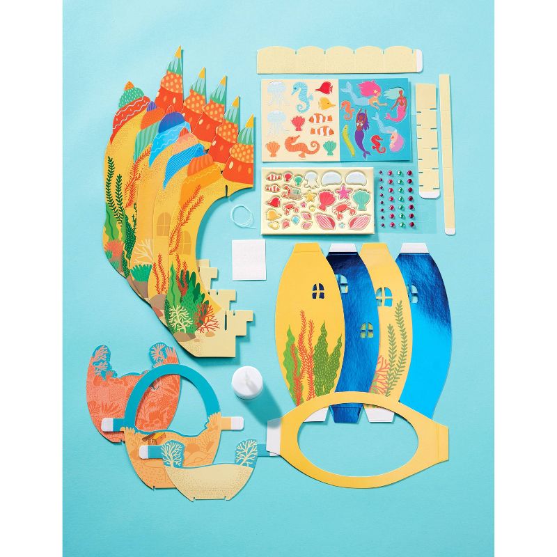 Bright Stripes Lantern Lands - Mermaid Castle