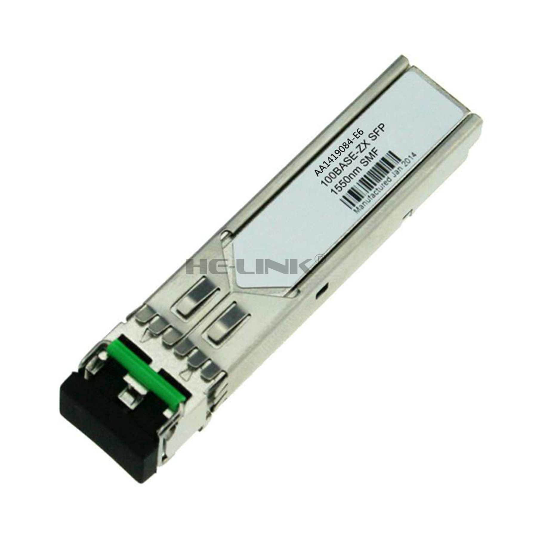 AA1419084-E6 Avaya Compatible 100BASE-ZX SFP 1550nm 80km DOM Transceiver