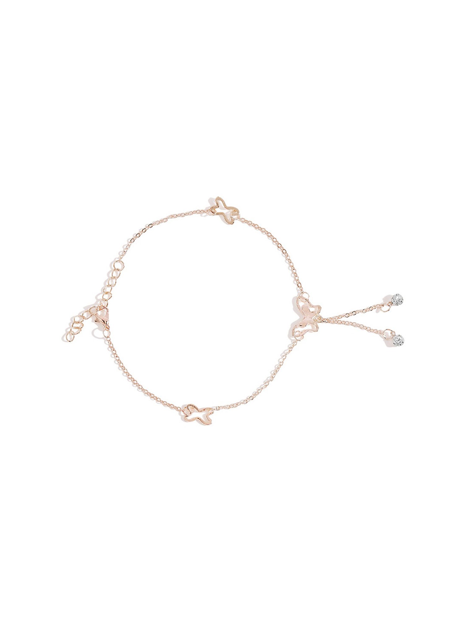 Abdesigns Gold-Plated Handpaint Wedding Doli Barat Bridal Anklets