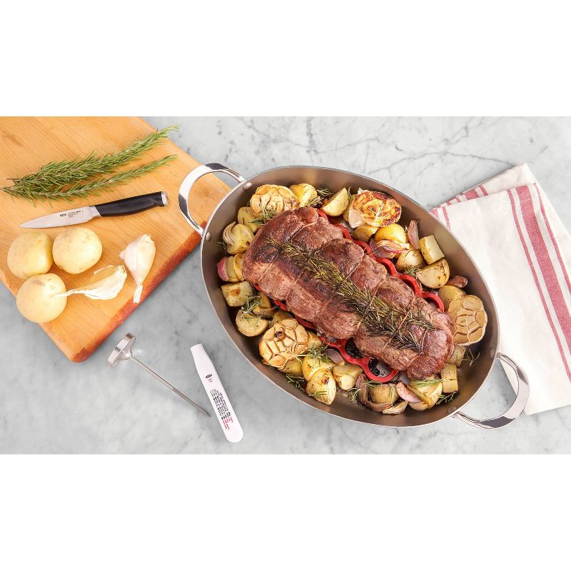 Polder Clock time stopwatch white