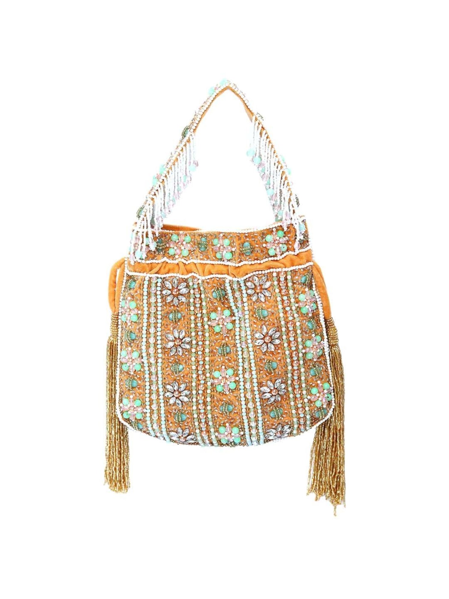 Call It Spring Silver Embellished Potli