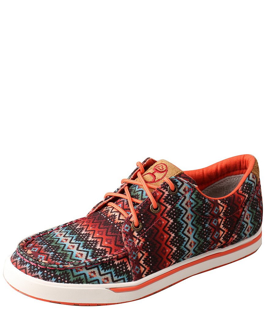 Twisted X Women's Tribal Printed Hooey Loper Sneakers