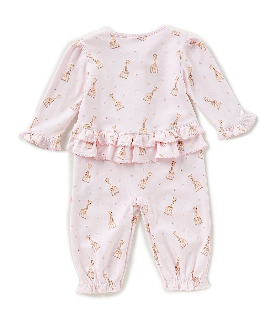 Kissy Kissy Baby Girls Newborn-9 Months Sophie La Girafe Printed Coverall