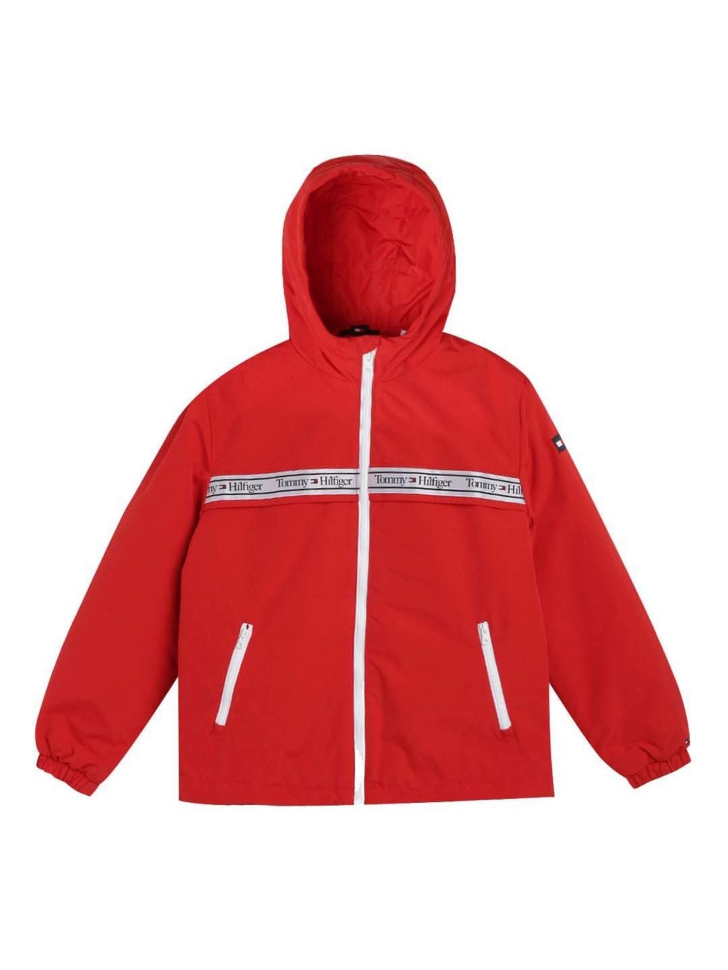 Allen Solly Junior Navy & Green Color Block Full Sleeves Jacket