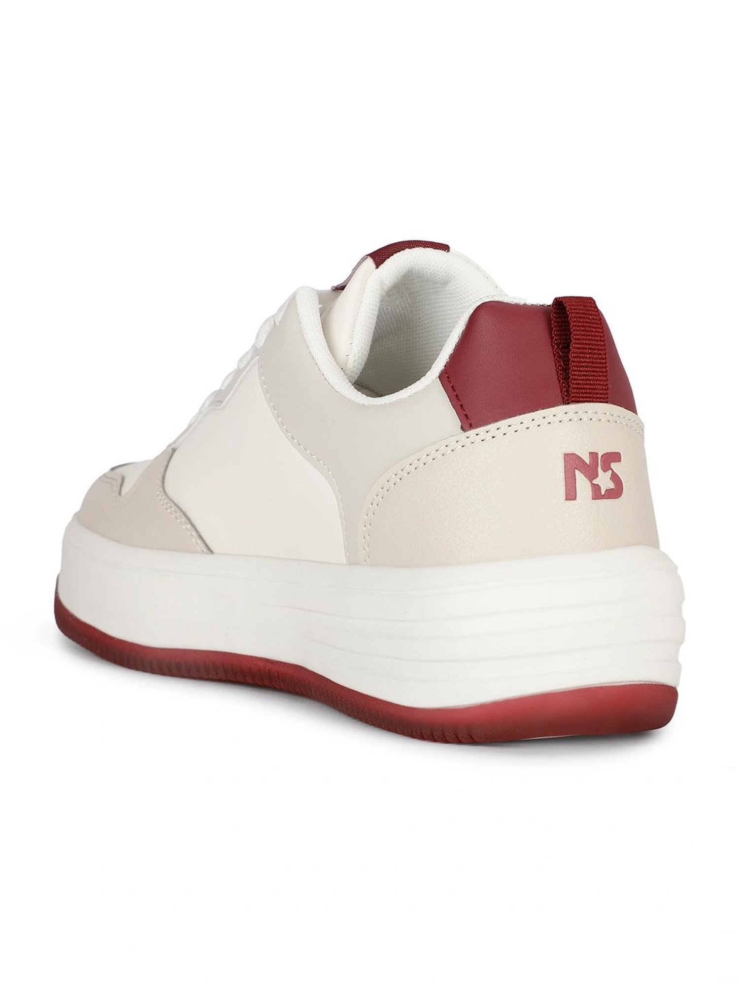 North Star by Bata Women's GINA Beige Sneakers