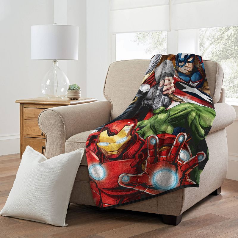 Avengers Four Avengers Micro Throw