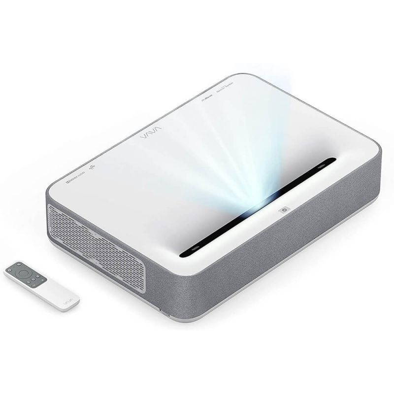 vava 4k uhd laser tv home theatre projector | 6000 lumens | ultra short throw | hdr10 | builtin harman kardon sound bar | alpd 3.0 | smart android system
