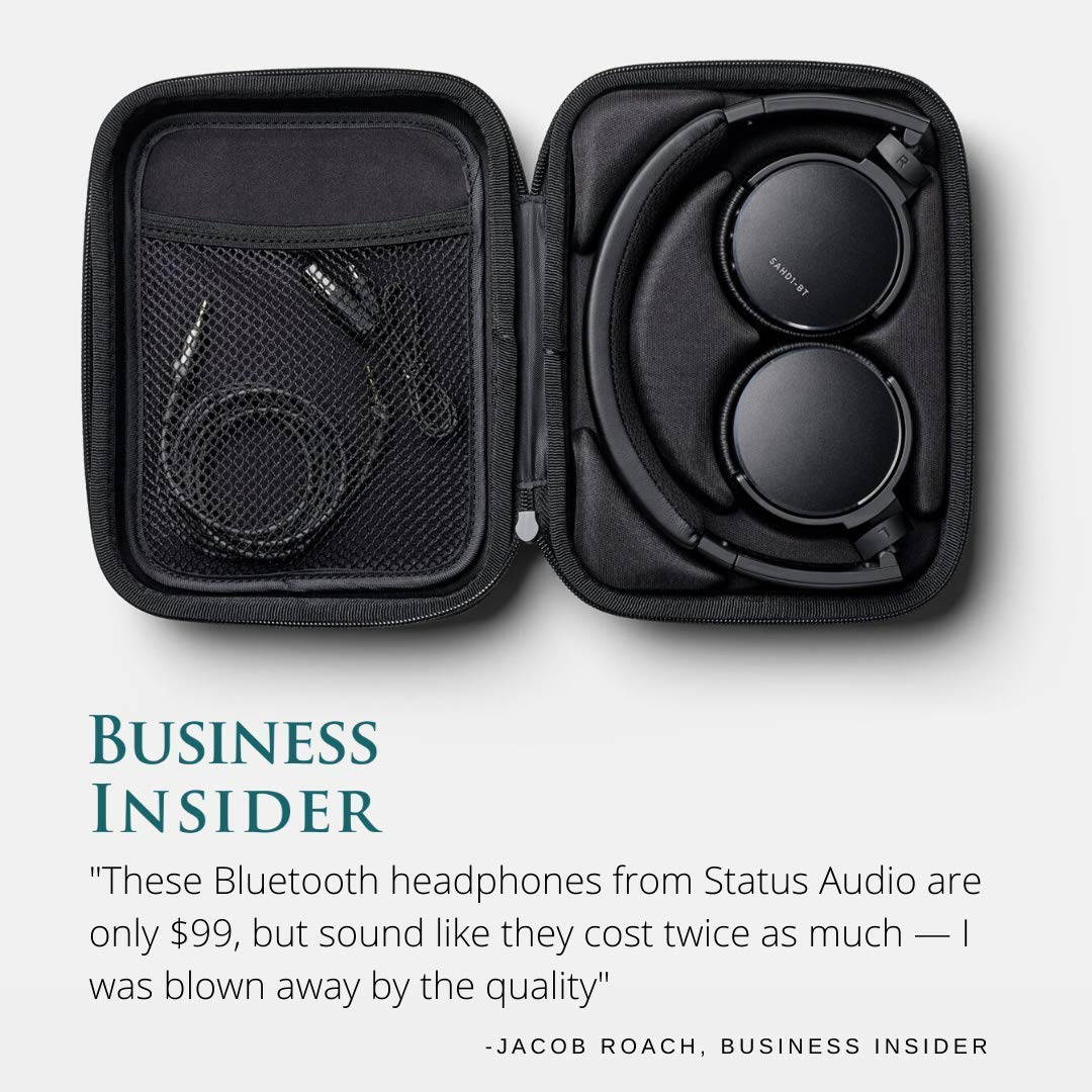 Status Audio BT One Wireless Headphones (JetBlack)