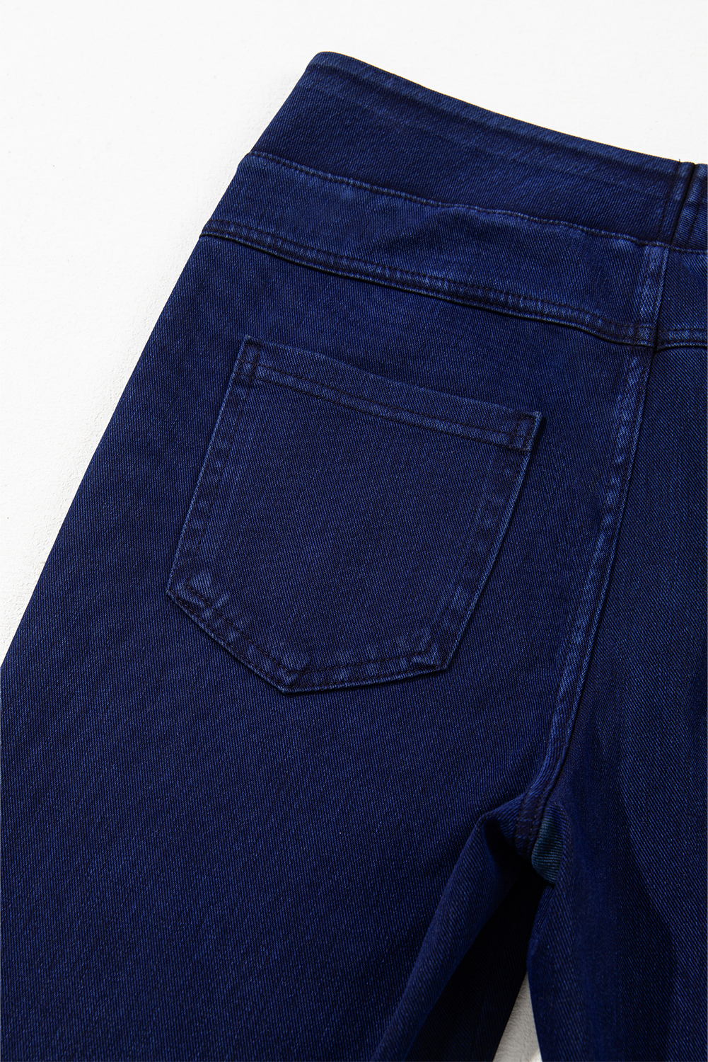 TWIN BIRDS Black & Blue Cotton Capris - Pack Of 2