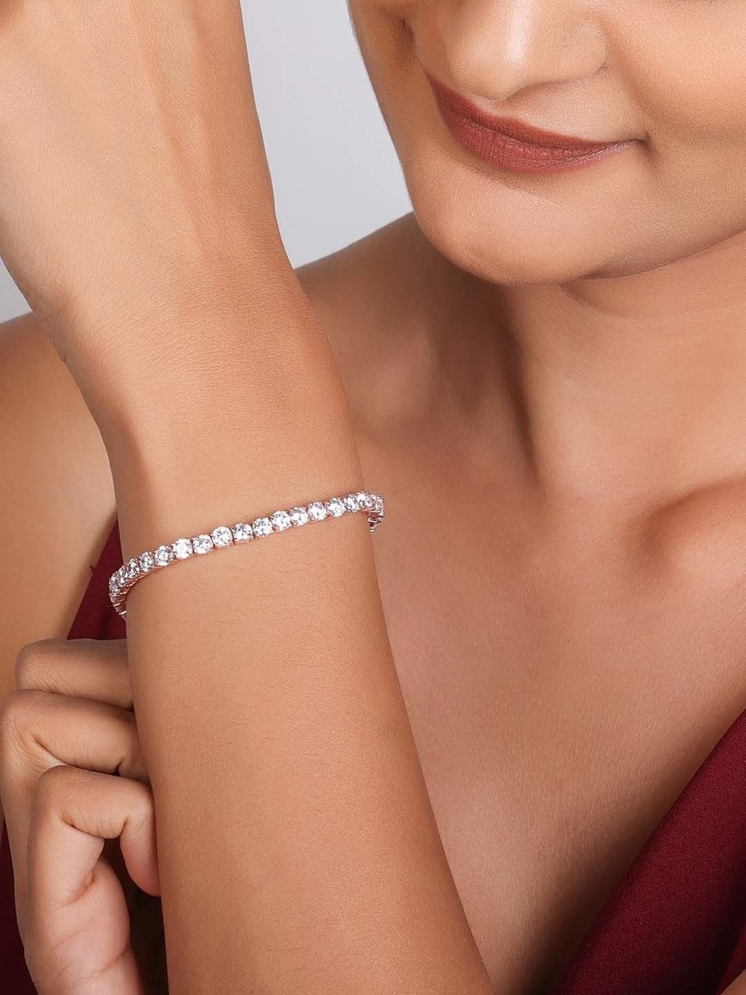 GIVA 92.5 Sterling Silver Bracelet for Women