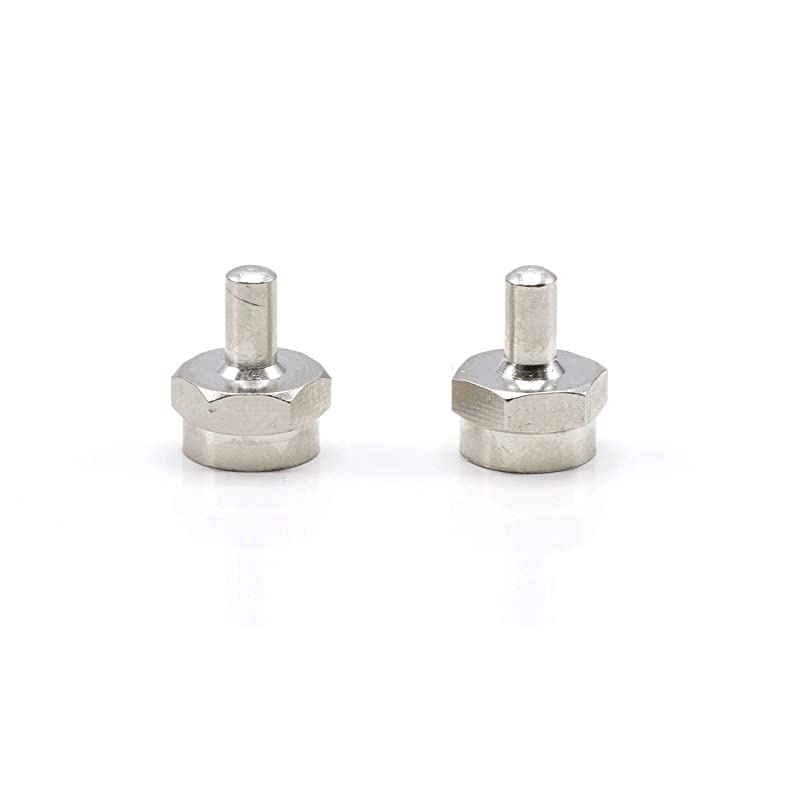 F Type 75 Ohm Terminator 100 Pack 75 Ohm Resistor for Coax and RF FPin F81 Install on Unused Ports in Your Cable Satellite Antenna or Other RF System