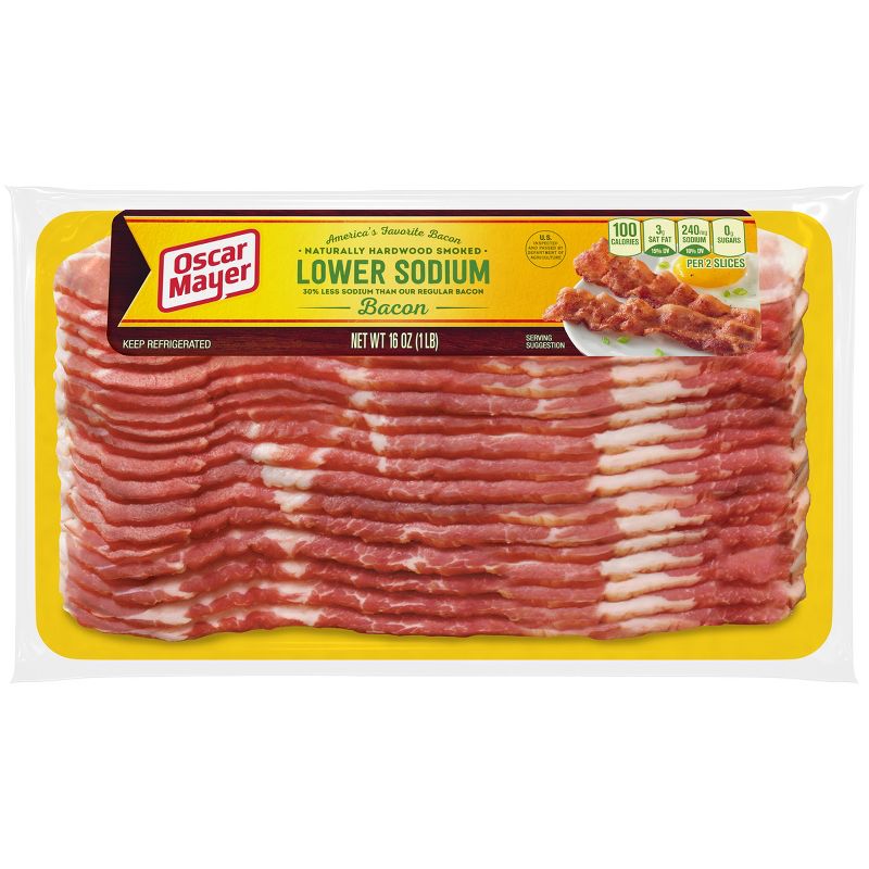 Oscar Mayer Low Sodium Bacon - 1lb