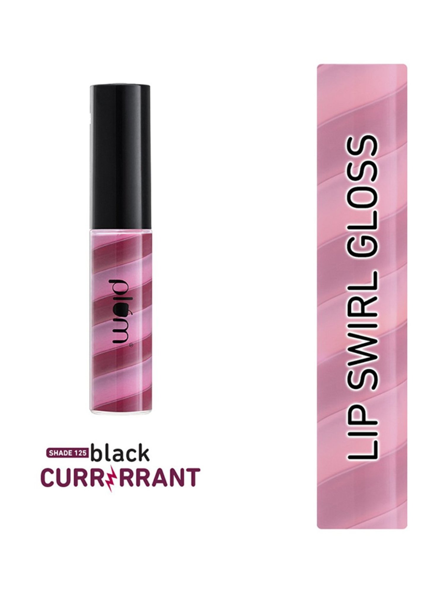 Plum Soft Swirl Lip Gloss 125 Black Currant - 6 ml