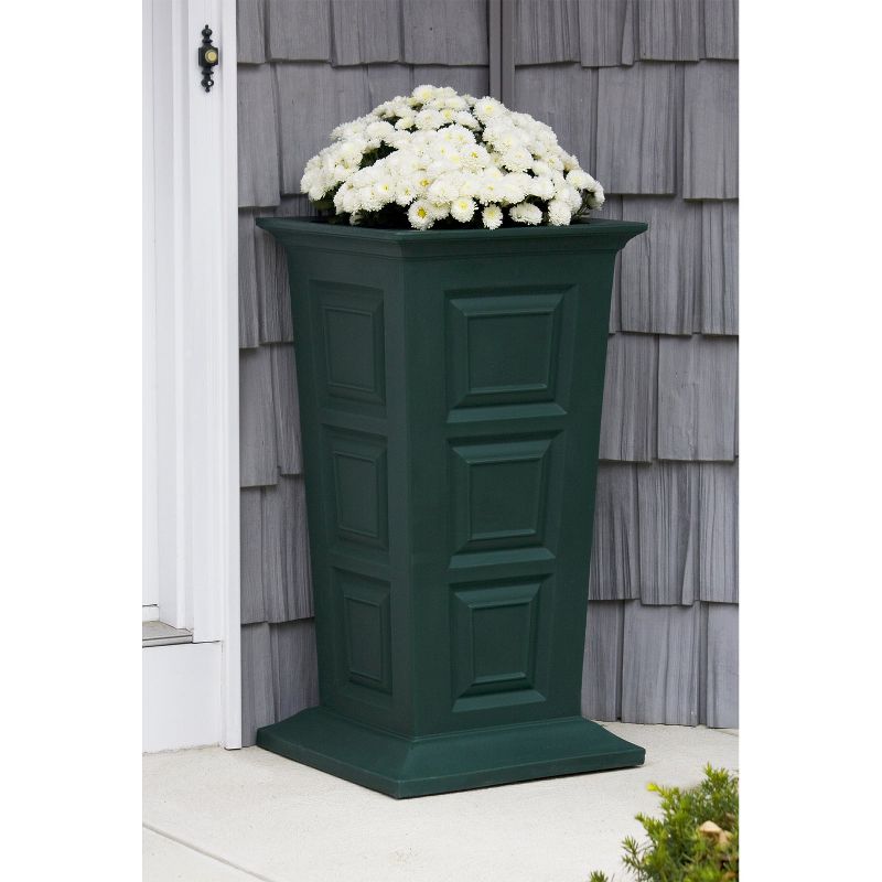 Rectangular Metal Butterfly Plant Stand - Antique Bronze