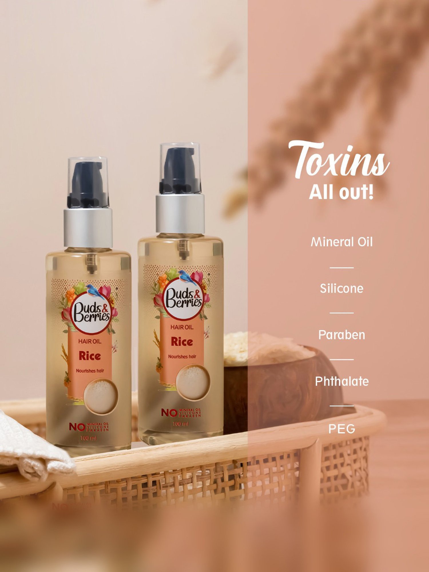 Earthraga Moroccan Argan Hair Oil - 100 ml