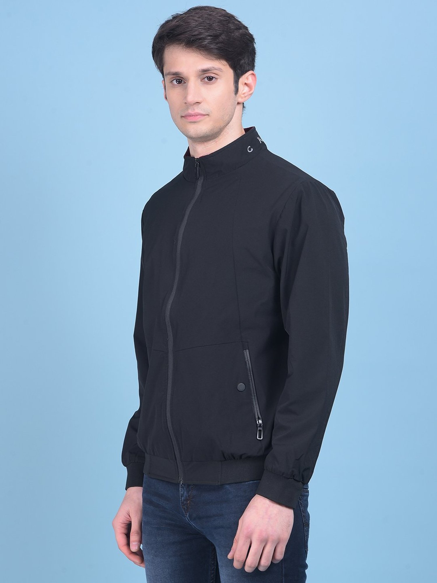 Crimsoune Club Black Regular Fit Jacket