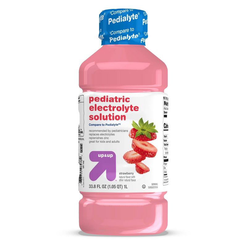 Pediatric Oral Electrolyte Solution Strawberry - 33.8 fl oz - up & up™