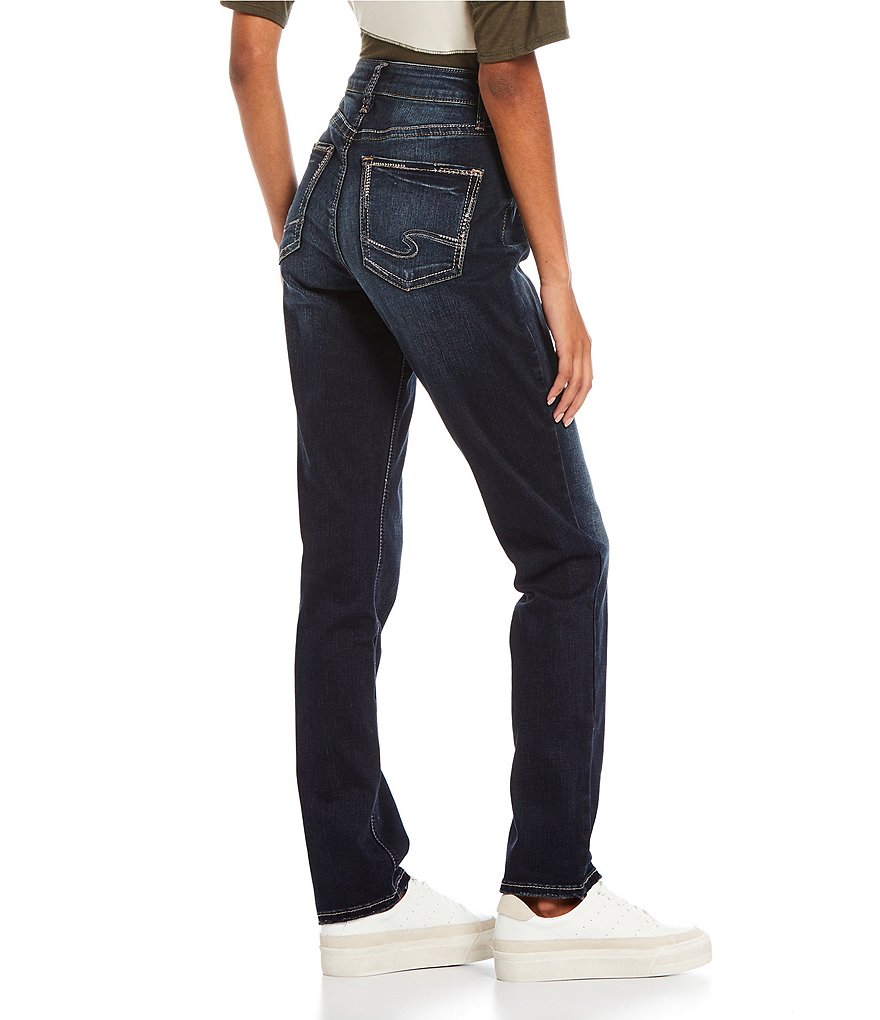Silver Jeans Co. Avery High Rise Repreve Straight Jeans