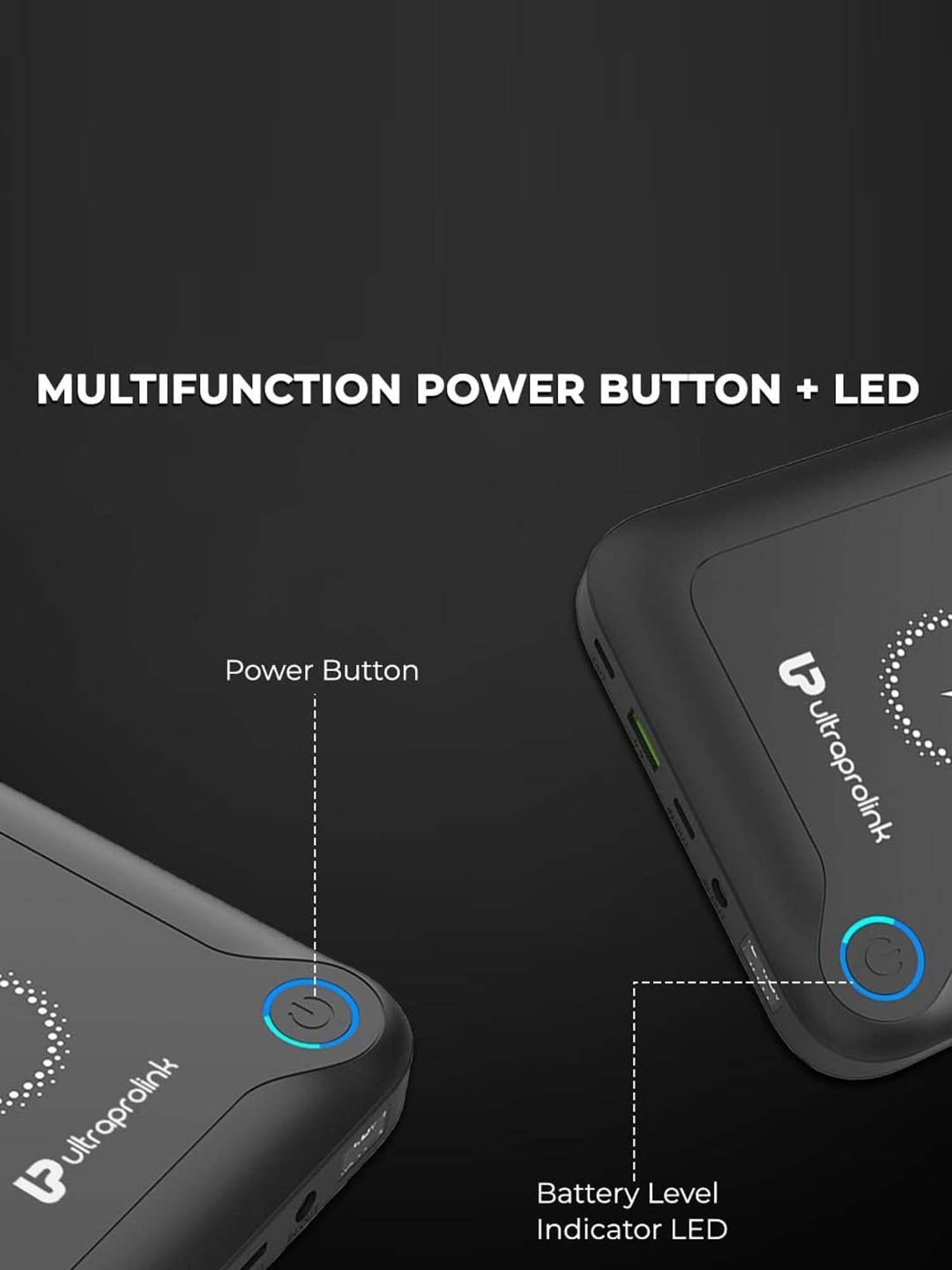 UltraProlink UM1106 Juice-Up 120W 24000mAh Powerbank for Laptops-Smartphones & Tablets (Black)