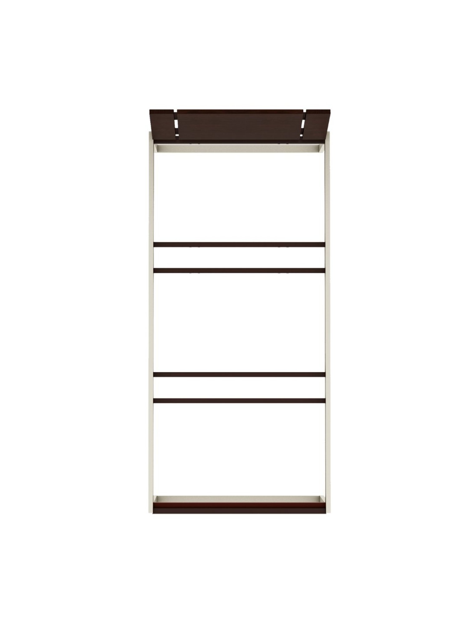 Godrej Interio EQ Brown & White Mild Steel Single Bed