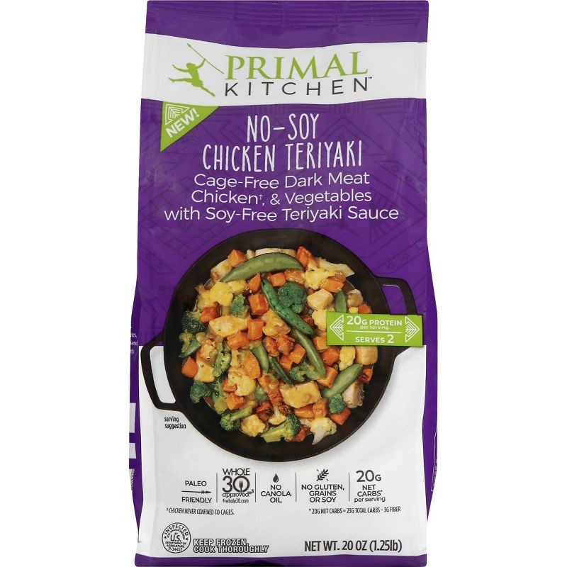 Primal Kitchen Frozen Chicken Teriyaki Skillet - 20oz