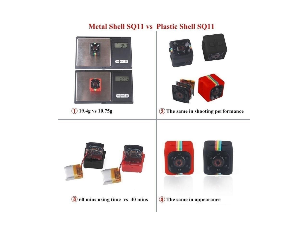 Balight SQ11 Mini Camera 1080P HD Camcorder Car DVR Video Recorder Sport Digital Camera Support TF Card DV Camera