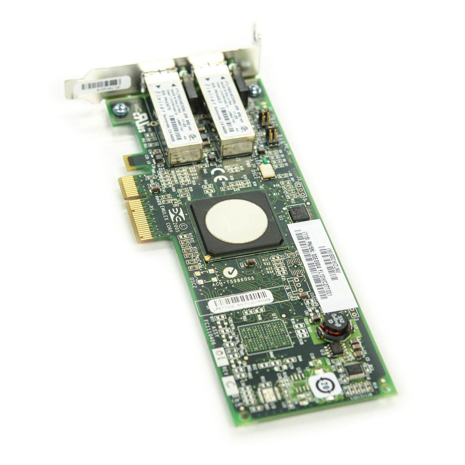 IBM Emulex LightPulse Dual-Port 4GB FC PCI-Ex4 Host Bus Adapter LPE11002 00E0904