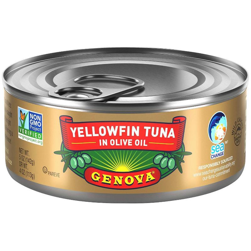 Genova Solid Light Tuna in Olive Oil - 5oz