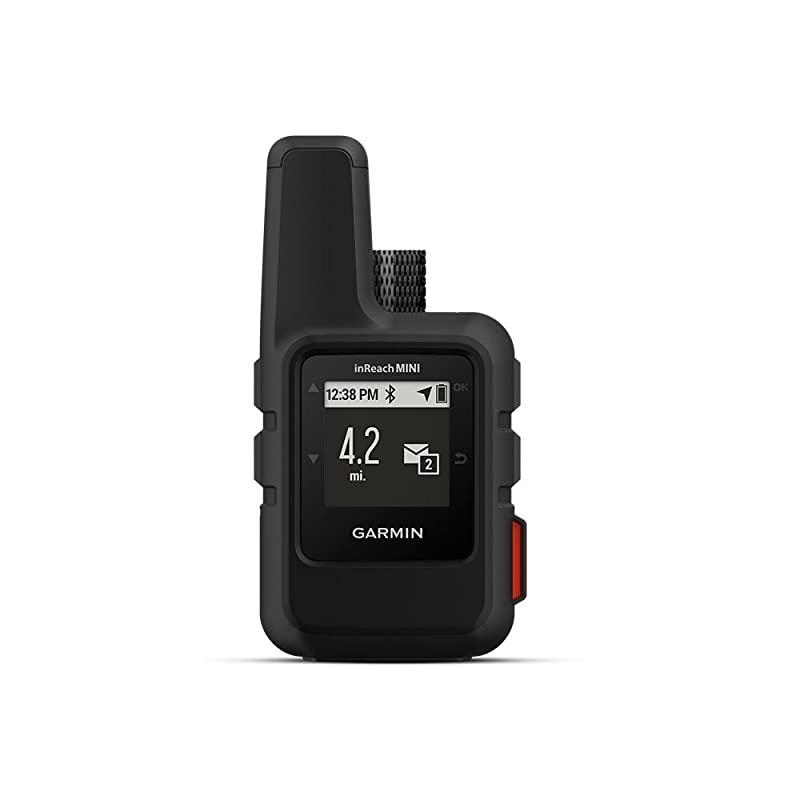 010-01879-01 InReach Mini, Lightweight and Compact Satellite Communicator, Black, 1.27 inches