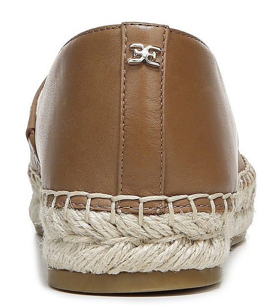Sam Edelman Kesia Leather Espadrille Flats
