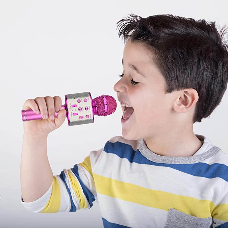 Birthday Gifts for 412 Year Old Girls  Wireless Karaoke Microphone Toys for 612 Year Old Girls Kids Birthday Party Gift for Girls Age 412