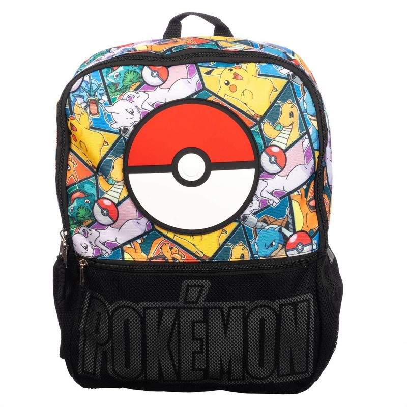 Pokemon Mesh Pocket 16" Kids' Backpack