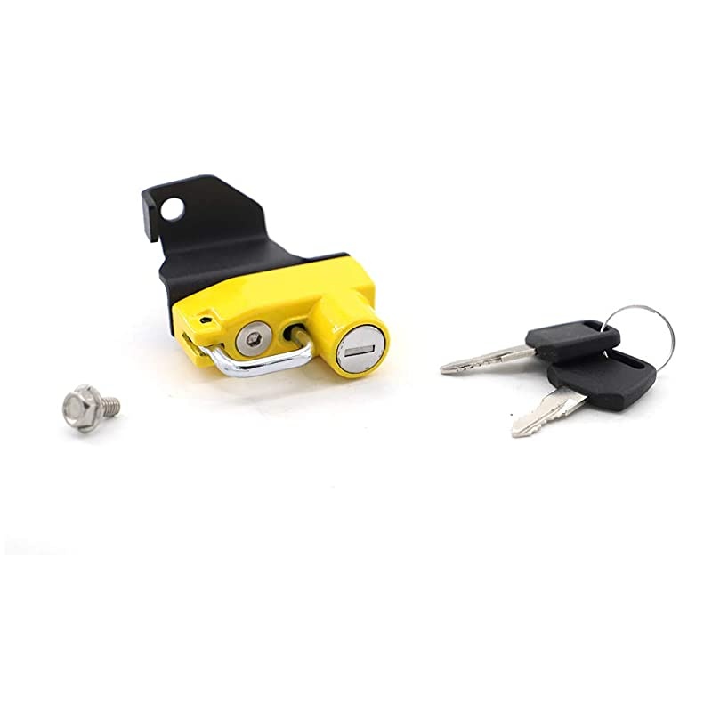 Helmet Lock Anti-Theft For Kawasaki Vulcan S/ABS EN650A 2015-2016 - Yellow