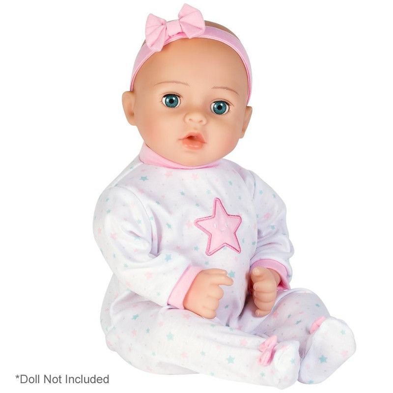 Adora Baby Doll Clothes & Accessories Adoption Fashion Shining Star, Fits Most 16 inch Baby Dolls