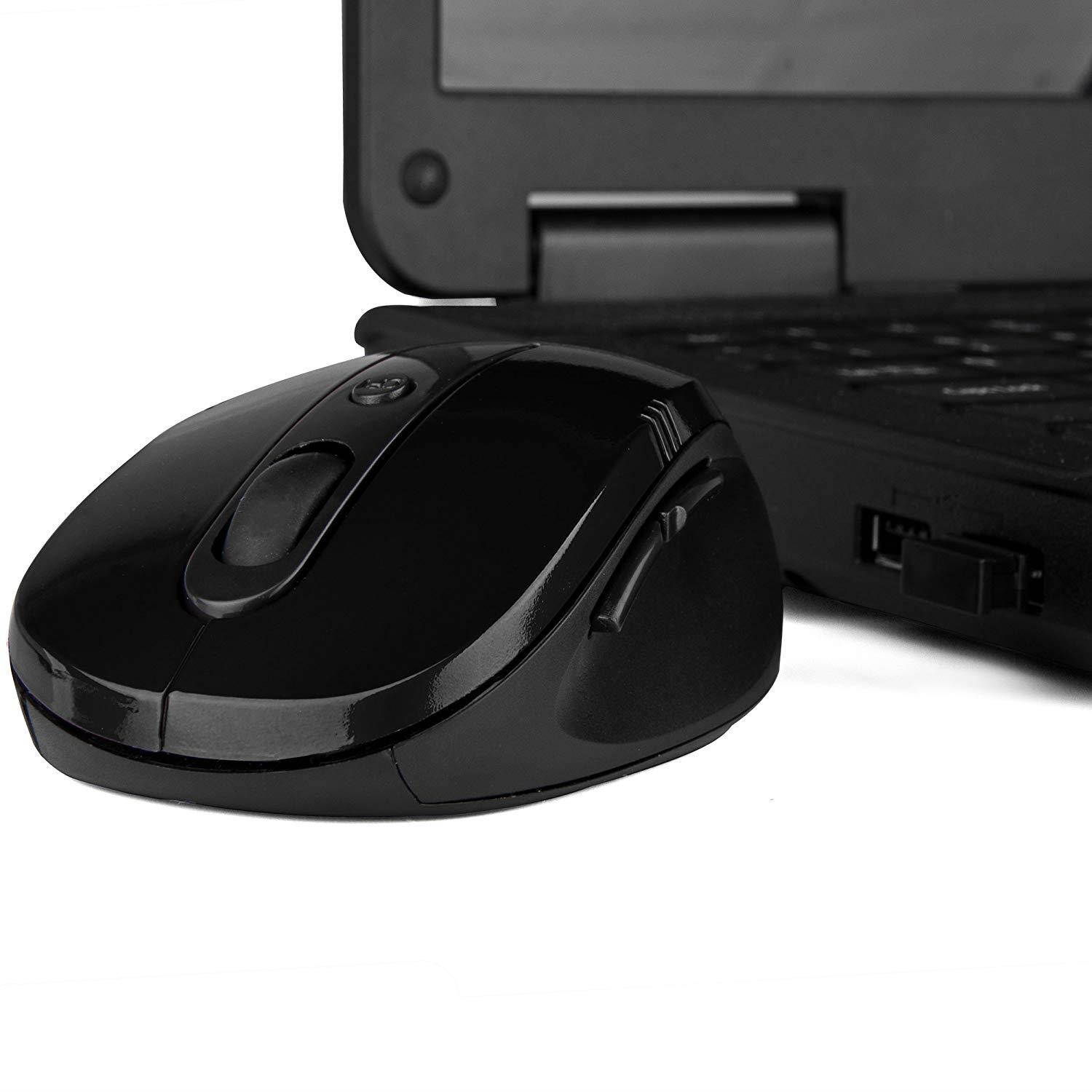 SumacLife Wireless USB Mouse (SLWirelessMouseBLK)