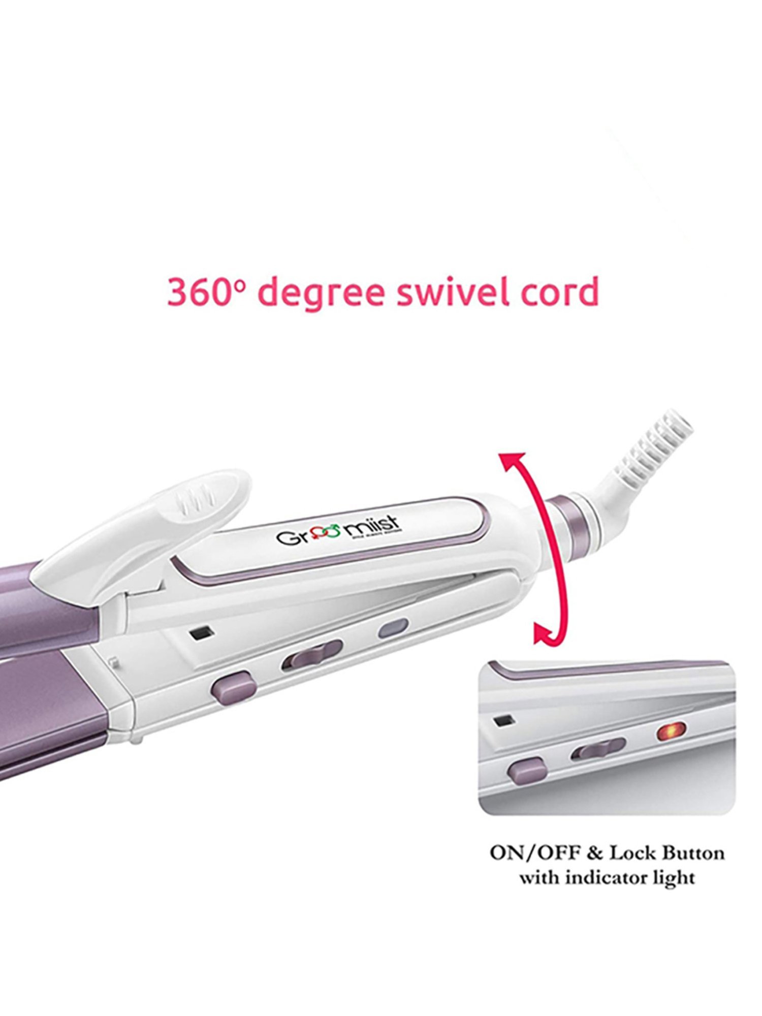 HNK Frizz Hair Crimper (Green)