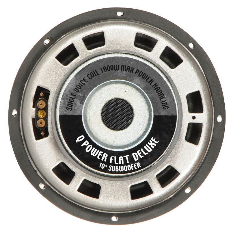 Q Power 1000W Car Subwoofer + Q Power Truck Enclosure + Boss 1100W A/B Amplifier