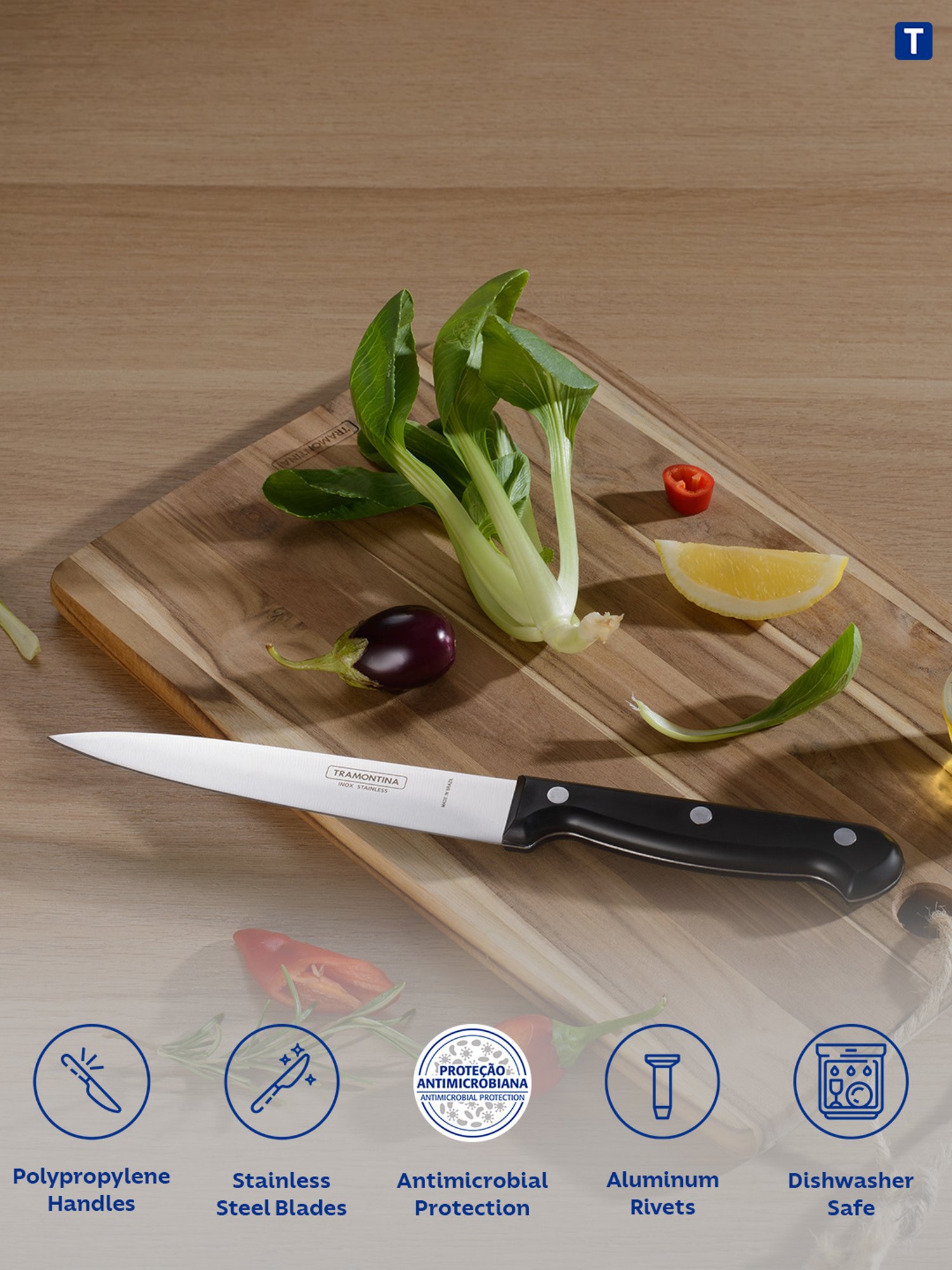 Meyer Stainless Steel 12cm Utility Knife