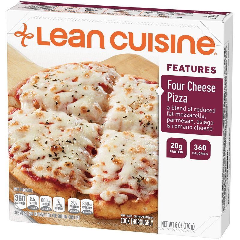 Lean Cuisine Casual Cuisine Traditional Four Cheese Frozen Pizza - 6oz