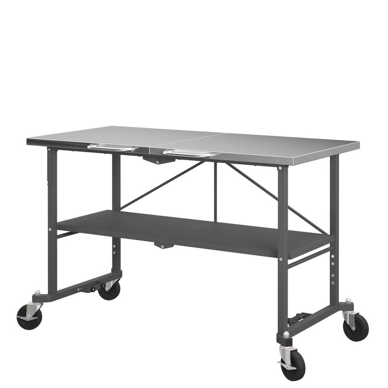 BBQ Food Prep Station Charcoal Gray – Novogratz