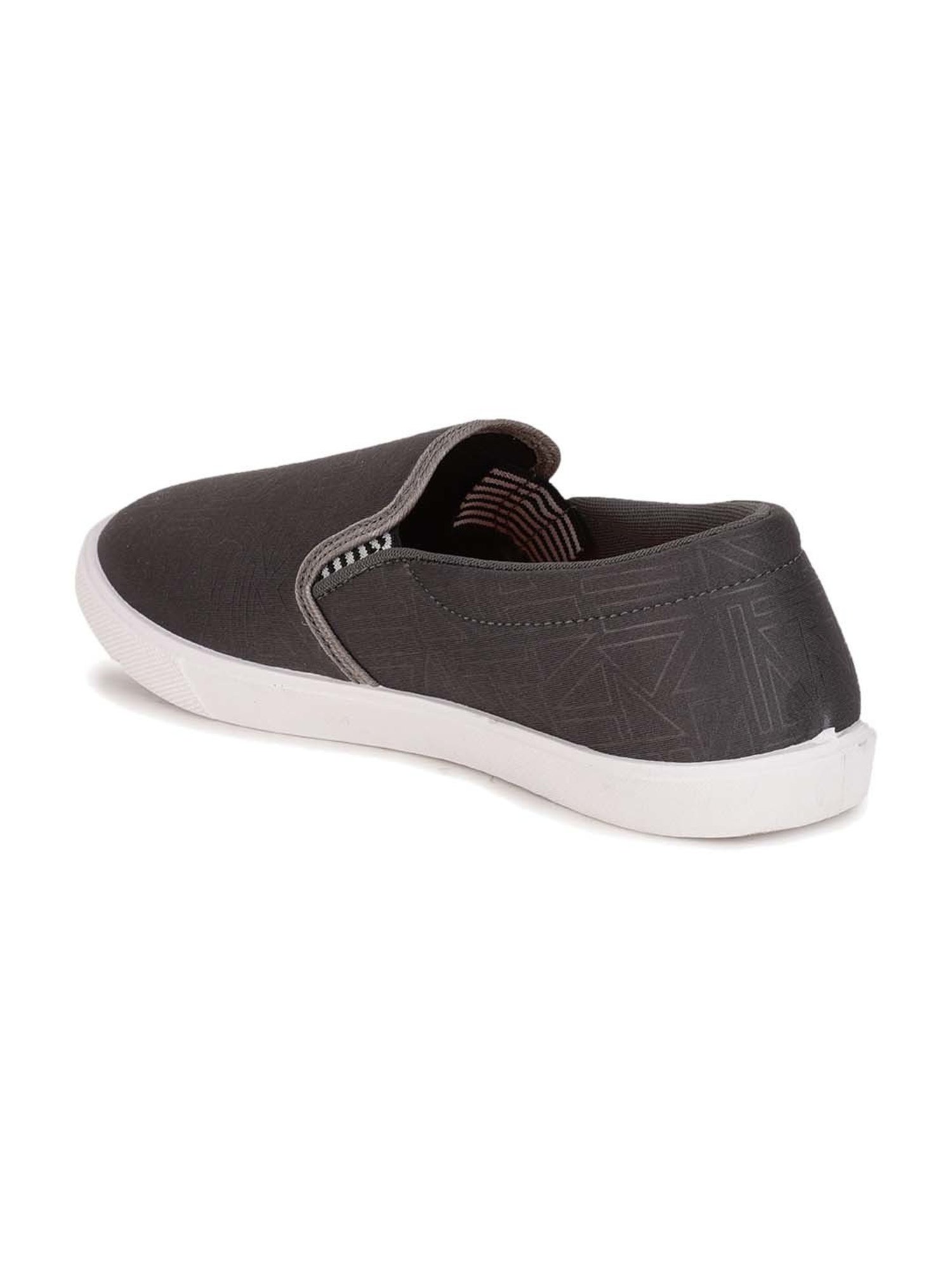 Bata Men's Grey Casual Plimsolls