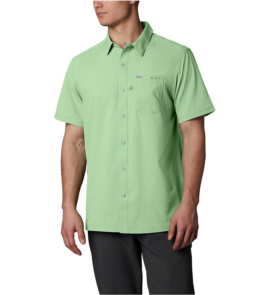 Columbia PFG Slack Tide Solid Camp Shirt