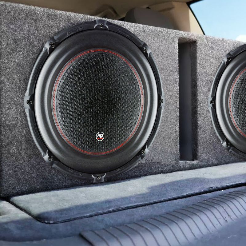 AudioPipe TXX-BDC4-15D 15 Inch 2,800 Watt High Performance Powerful Dual 2 Ohm DVC Vehicle Car Audio Subwoofer Speaker System, Black