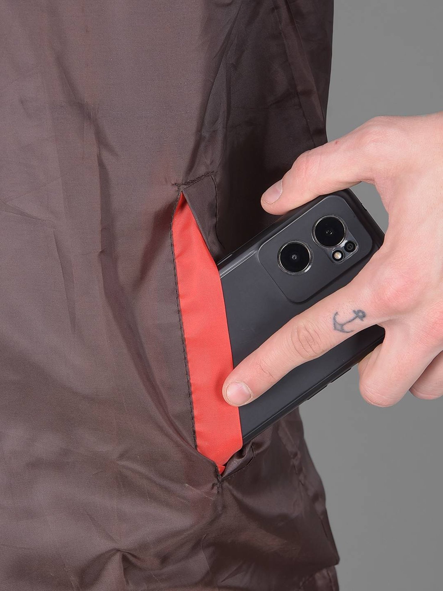 Dollar Brown Regular Fit Raincoat Set