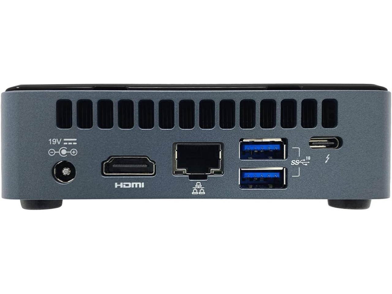 Intel NUC10i3FNK Mini PC,10th Gen Intel Core i3-10110U, DDR4 RAM, SSD,Wifi,Bluetooth 5.0,USB,HDMI,Dual Monitor Capable,Windows 10 Pro